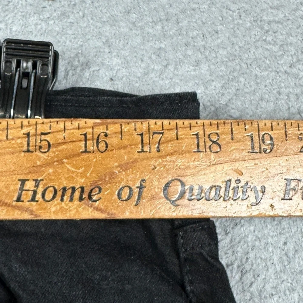 Levis 541 Jeans Mens 36X30 Black Athletic Taper Dark Wash Red Tab Stretch Denim